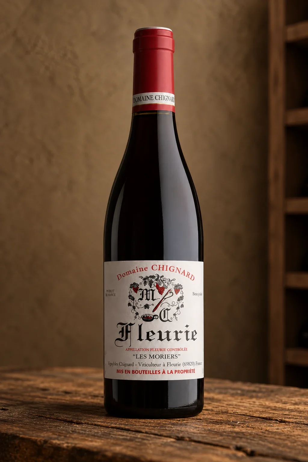 Domaine Chignard Fleurie 'Les Moriers' bottle